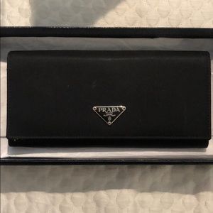 Authentic used Prada wallet